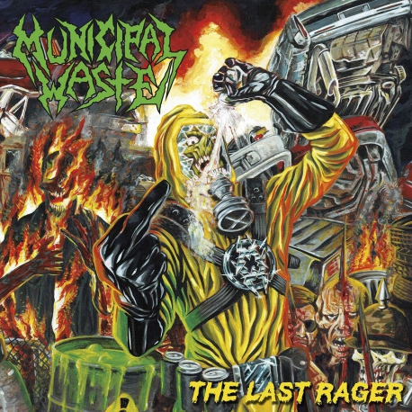 Municipal Waste ‎– The Last Rager EP 12"