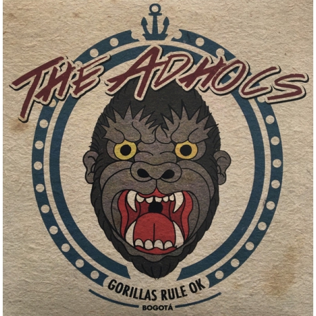 The Adhocs - Gorillas Rule OK EP 7”