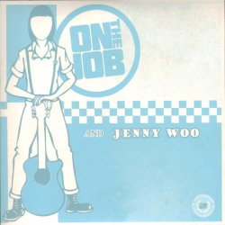 On the Job/ Jenny Woo - Split EP 7" (kolor)