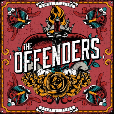 The Offenders - Heart of glass LP 12" (niebieski)