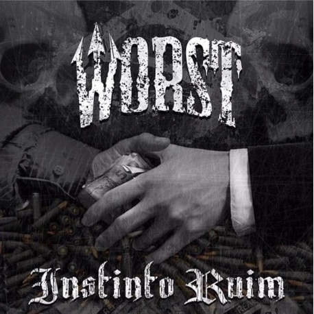 Worst - Instinto Ruim LP 12" (biały/pomarańczowy)