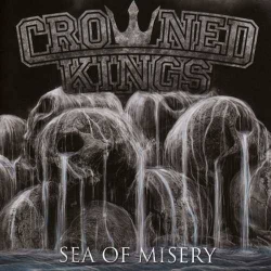 Crowned Kings - Sea Of Misery LP 12" (srebrny/turkusowy)
