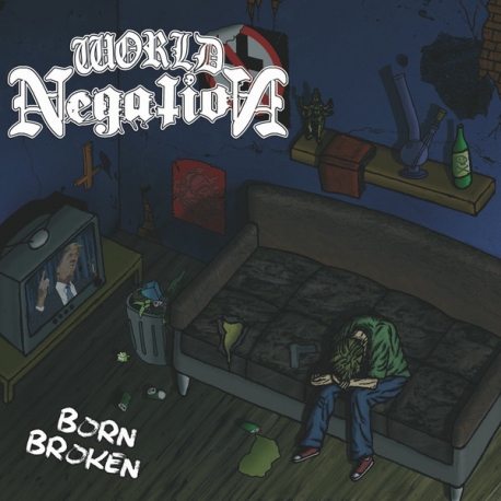 World Negation - Born Broken EP 7” (niebieski)