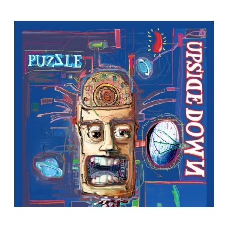 Upside Down - Puzzle LP 12" (czarny/niebieski)