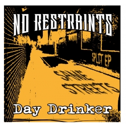 No Restraints & Day Drinker - Same streets split EP 7" (splatter)