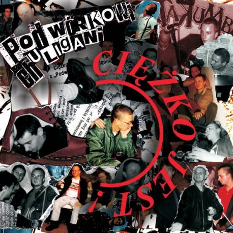 Podwórkowi Chuligani - Ciężko jest LP 12" (czarny/czerwony)