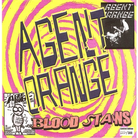Agent Orange - Blood stains EP 7" (żółty)