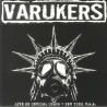 Varukers - Live on Crucial Chaos - New York U.S.A. LP 12" (żółty)
