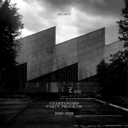 Guantanamo Party Program - 2010-2019 CD