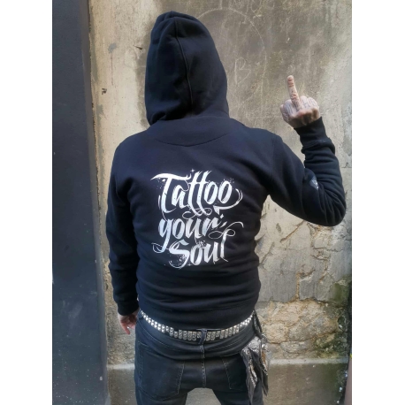 Bluza Hot Ball Tattoo Your Soul (czarna)