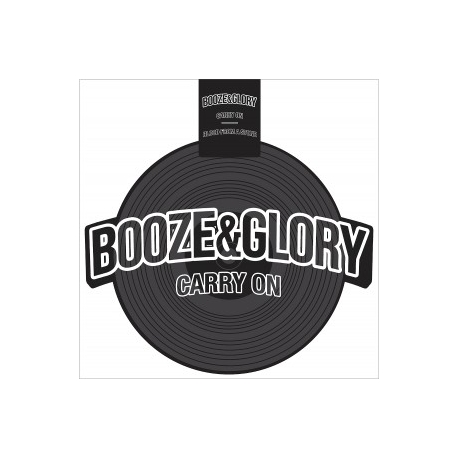 Booze & Glory - "Carry On" 8` (shaped vinyl orange)