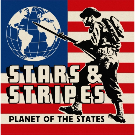 Stars & Stripes - Planet of The States LP 12" (czarny/ splatter)