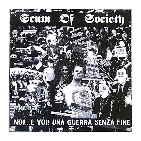 Scum Of Society / Children's Church – Noi...E Voi! Una Guerra Senza Fine / Children's Church LP 12"