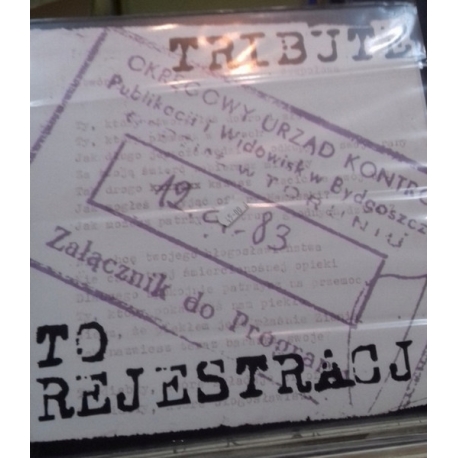 Tribute To Rejestracja