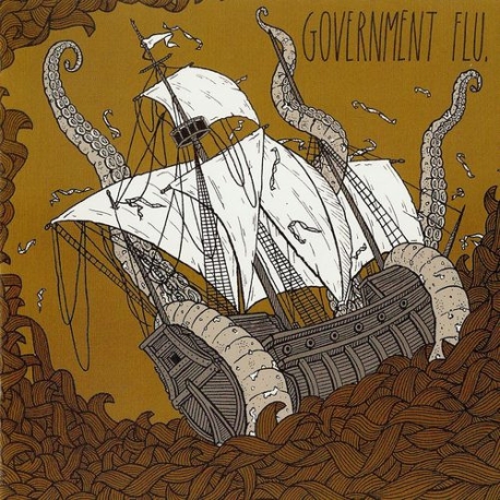 Government Flu - Fuck poetics + Demo 2008 CD