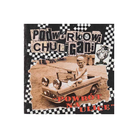 Podwórkowi Chuligani ‎– Powrót Na Ulicę (niebieski splatter)