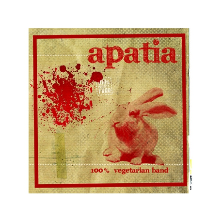 Apatia - 100% vegetarian band CD