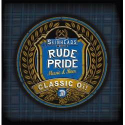 Rude Pride - s/t 7` EP (hald red/white)