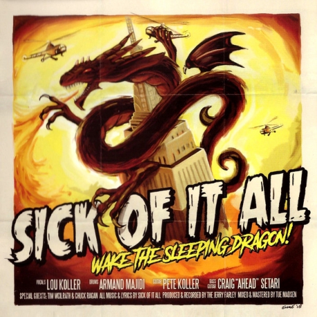 Sick of it all- Wake The Sleeping Dragon LP 12`